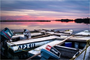 Oyster Boat Sunset - Digital-1st 